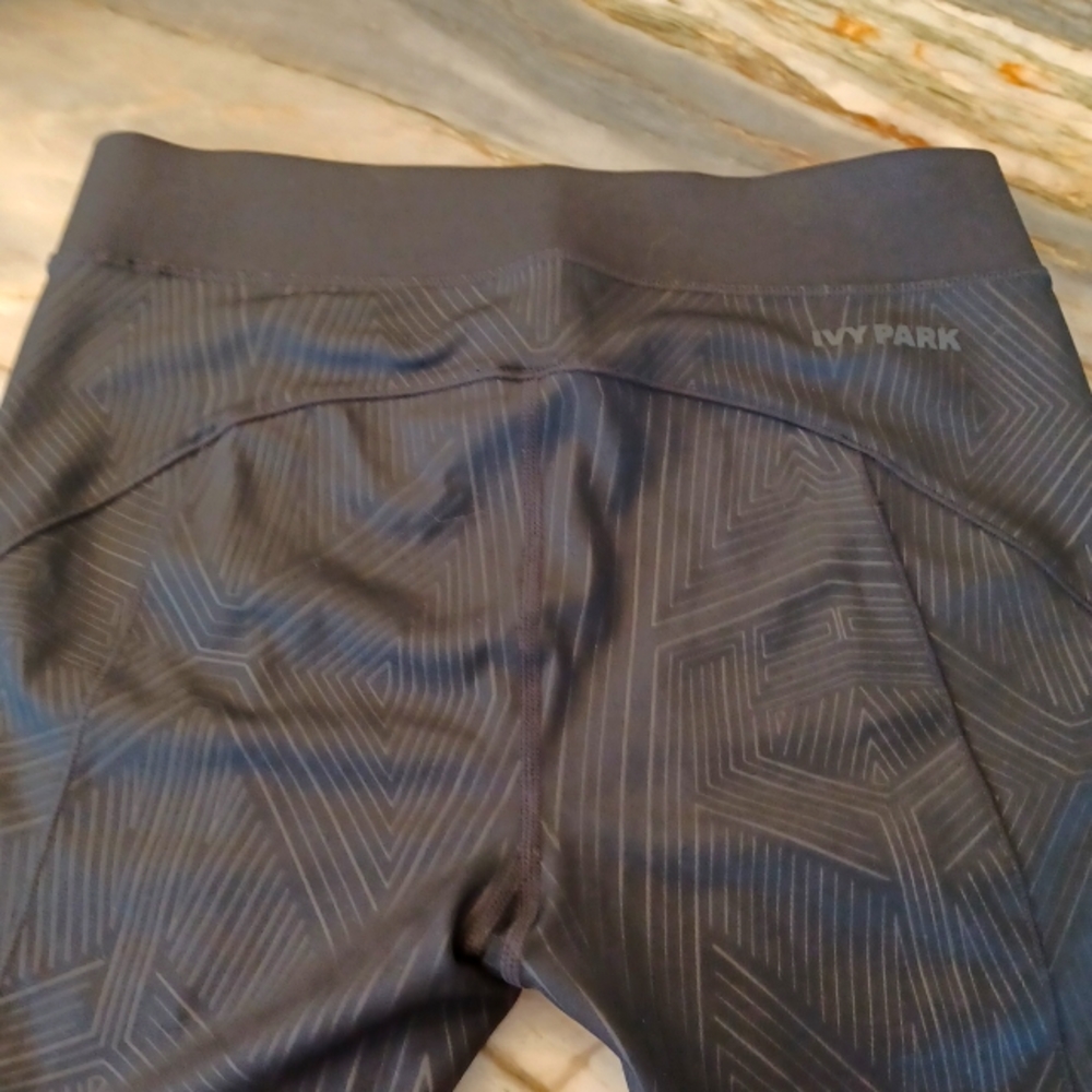 3 Pair Workout Tights, Under Armour sz Sm,  Ivy Park sz Med, Nike sz Med - Picture 6 of 8